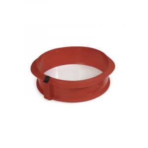 Lekue Round Springform With Ceramic Plate - 23 cm Red