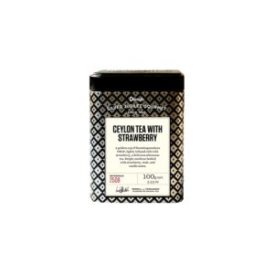 Silver Jubilee Gourmet - Ceylon Tea with Strawberry 100gr